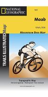 Moab Area UT Trail Map