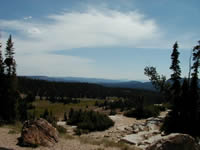 View from Bald Mountain Pass